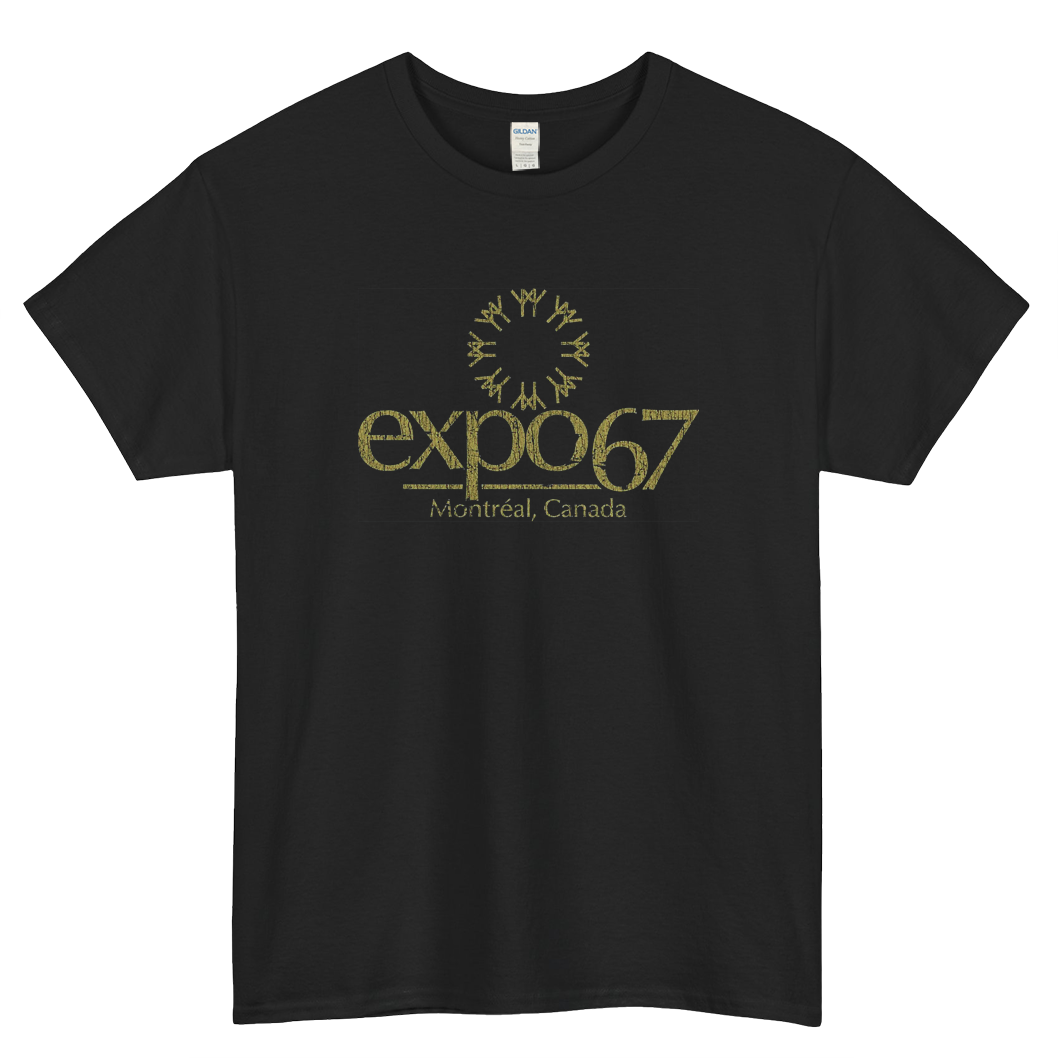 Expo 67 Montreal 1967 Logo Mens Unisex Short Sleeve T-Shirt Size S-3XL - P