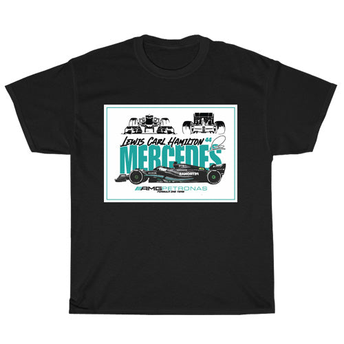 F1 Mercedes 2021 team logo Men's Unisex T Shirt Size S to 3XL