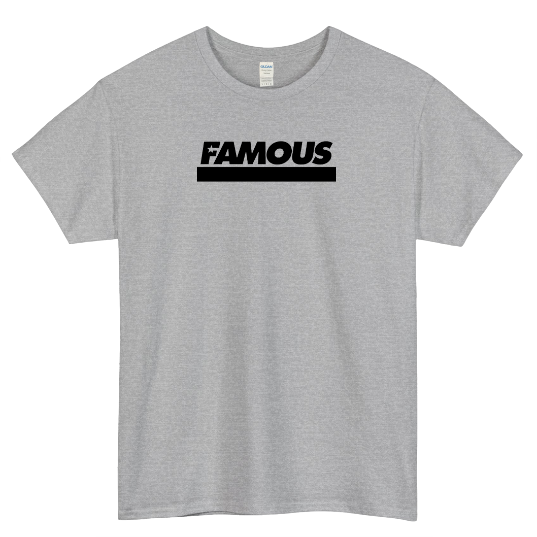 FAMOUS STARS AND STRAPS logo SHORT SLEEVE T SHIRT -P