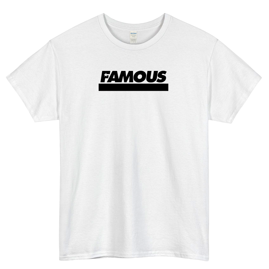 FAMOUS STARS AND STRAPS logo SHORT SLEEVE T SHIRT -P