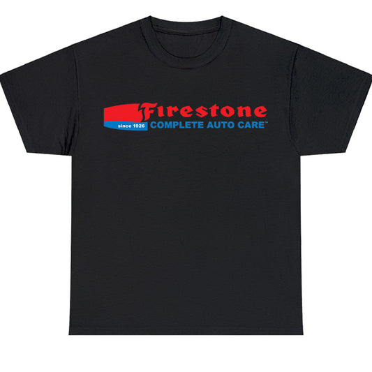 FIRESTONE Complite Auto Care Logo Men's Unisex T Shirt Size S to 3XL