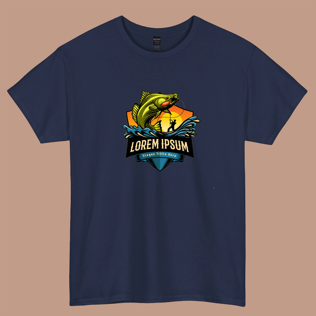 FISHING TOURNAMENT Logo short sleeve t shirt size S-3XL- P