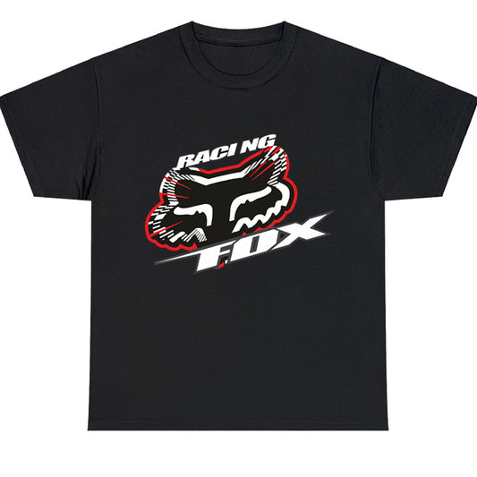 FOX Racing Logo Men's Unisex T Shirt Size S to 3XL