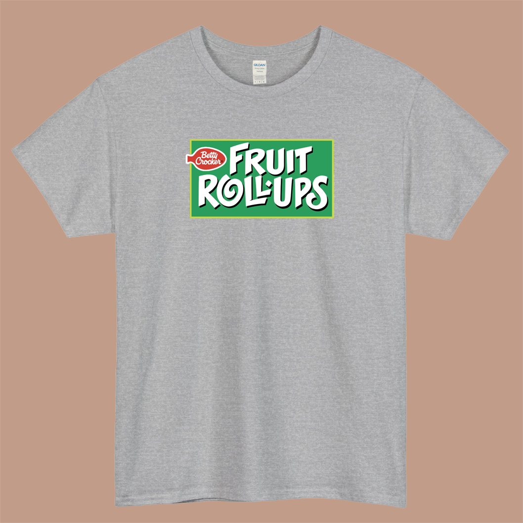 FRUIT ROLLUPS Logo Mens Unisex Short Sleeve T-Shirt Size S-3XL - P