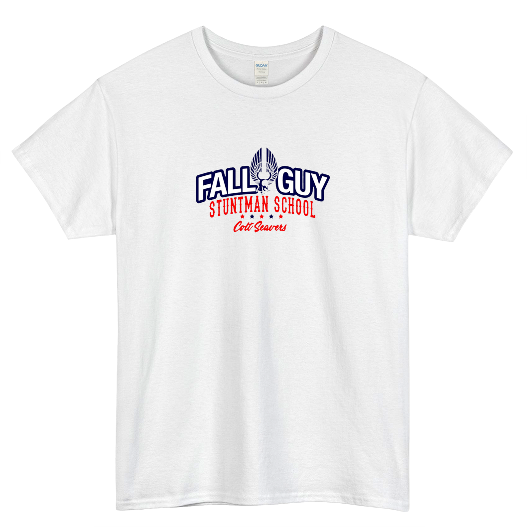 Fall Guy Stuntman School Insignia Short Sleeve T-Shirt Size S-3XL -P
