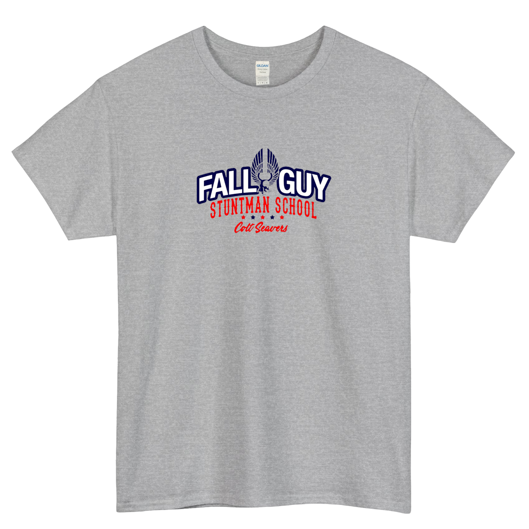 Fall Guy Stuntman School Insignia Short Sleeve T-Shirt Size S-3XL -P