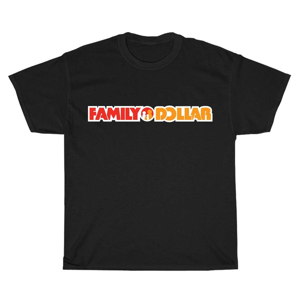 Family Dollar Logo Men's Unisex T Shirt Size S to 3XL