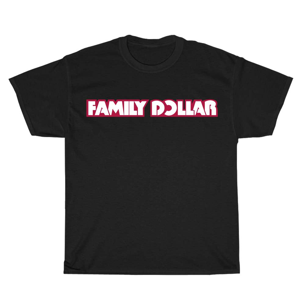 Family Dollar Logo Men's Unisex T Shirt Size S to 3XL