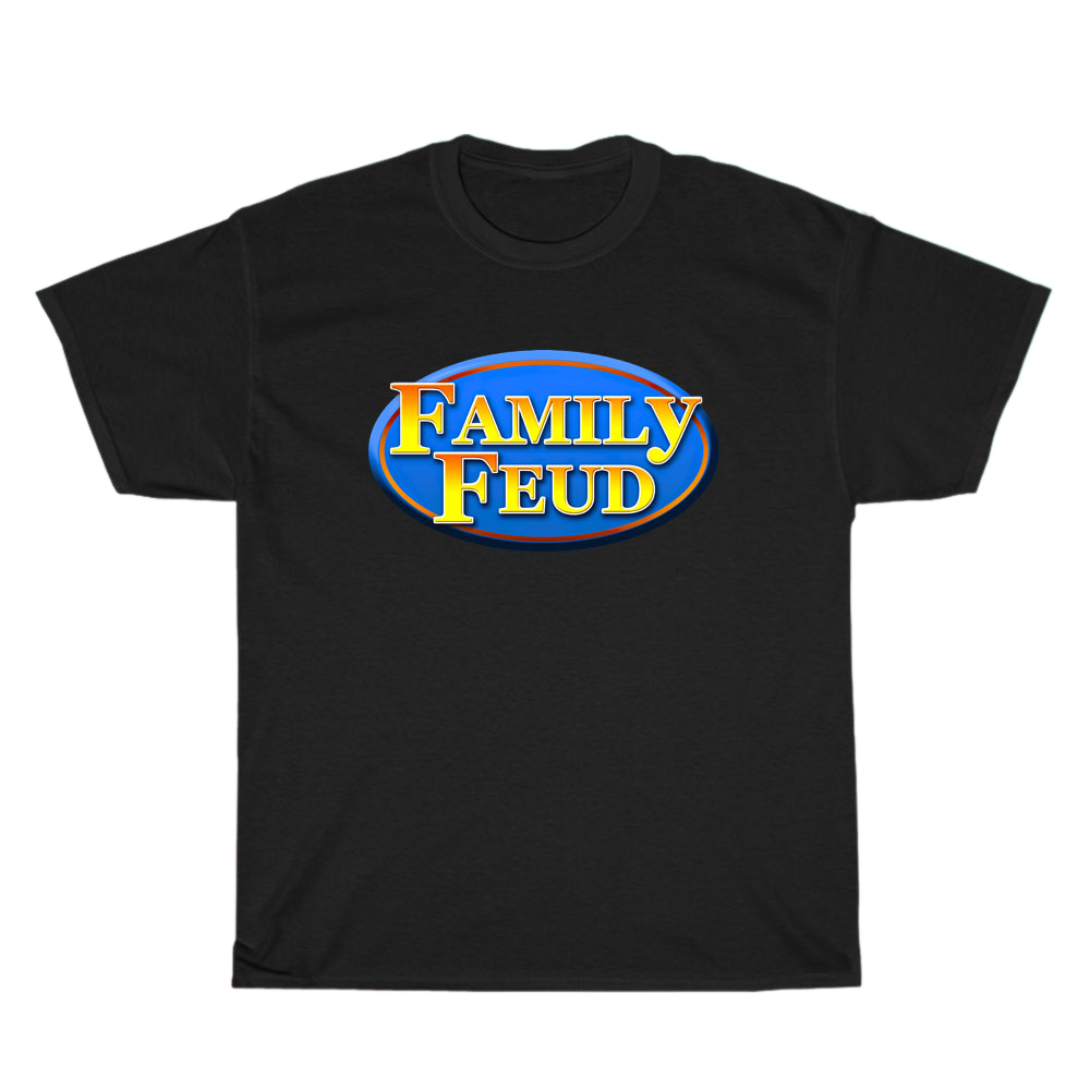 Family Feud TV Show Gameshow Logo Men's Unisex T Shirt Size S to 3XL