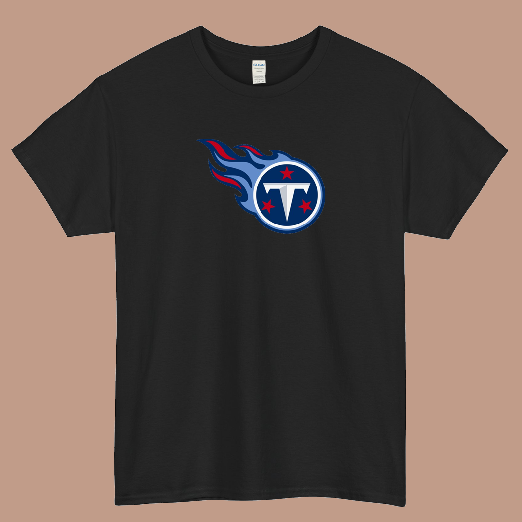 Fan Titans-Tennessee Logo Mens Unisex Short Sleeve T-Shirt Size S-3XL - P