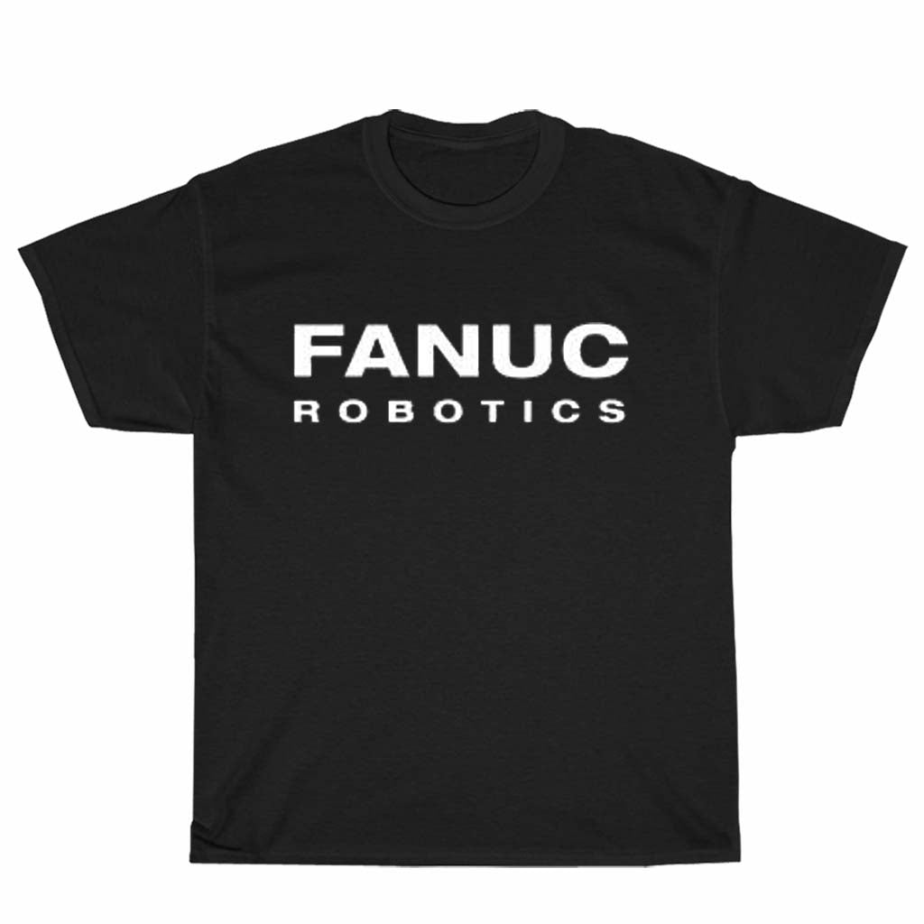 Fanuc Robotics Industrial robots Logo Unisex Men's T Shirt Size S to 3XL
