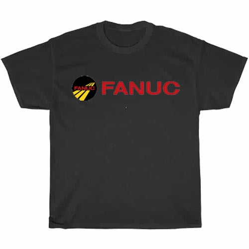 Fanuc Robotics Logo Men's Unisex T Shirt Size S to 3XL