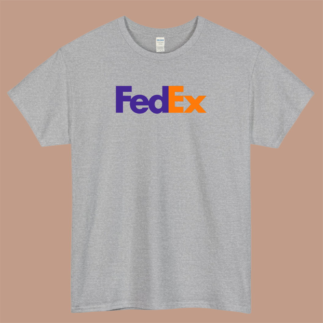 Fedex Logo Mens Unisex Short Sleeve T-Shirt Size S-3XL - P