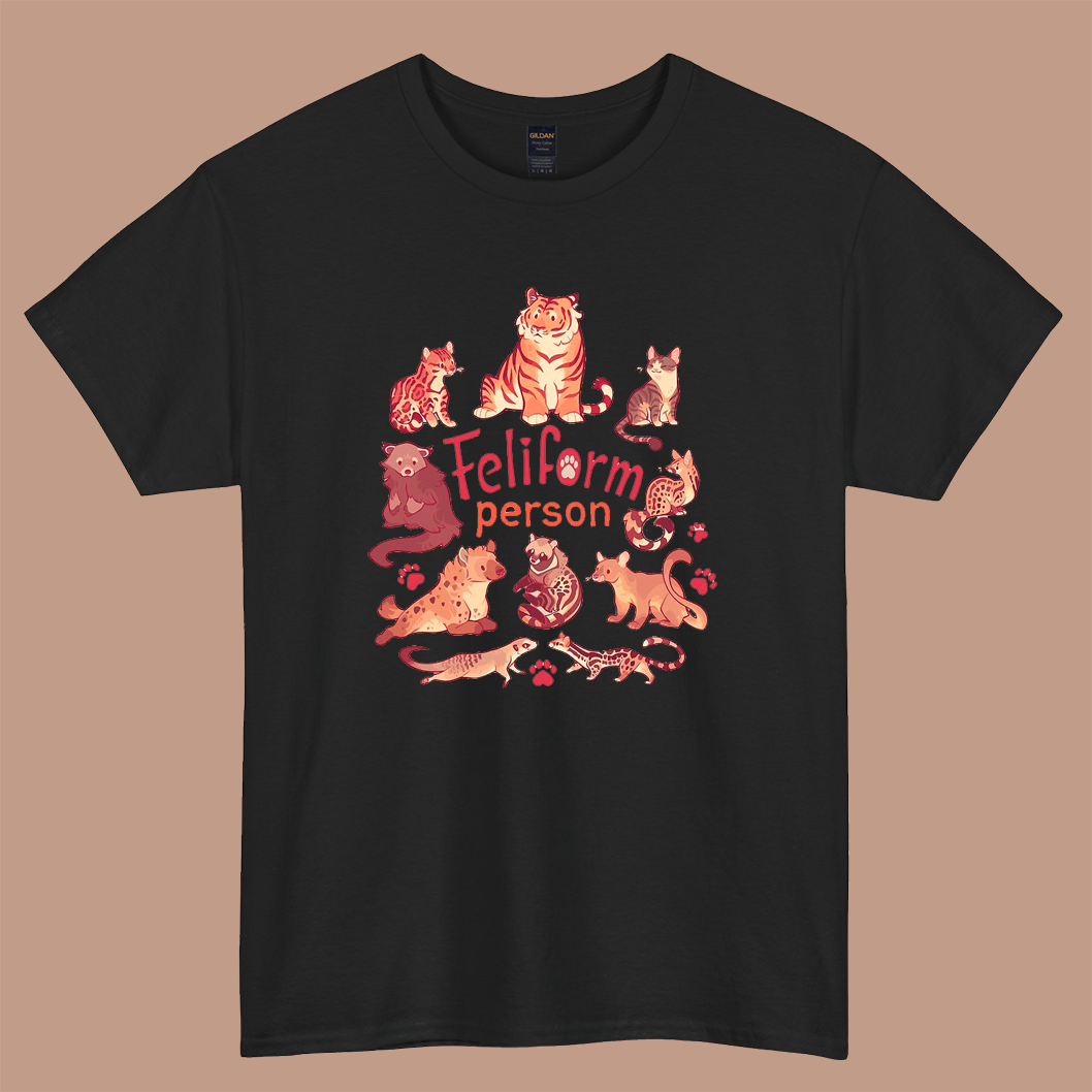 Feliform Person logo short SLEEVE T SHIRT -P