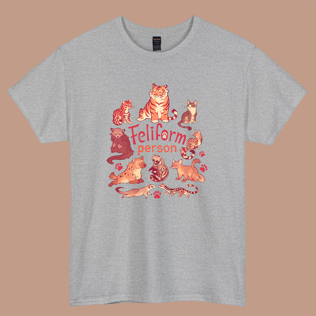 Feliform Person logo short SLEEVE T SHIRT -P