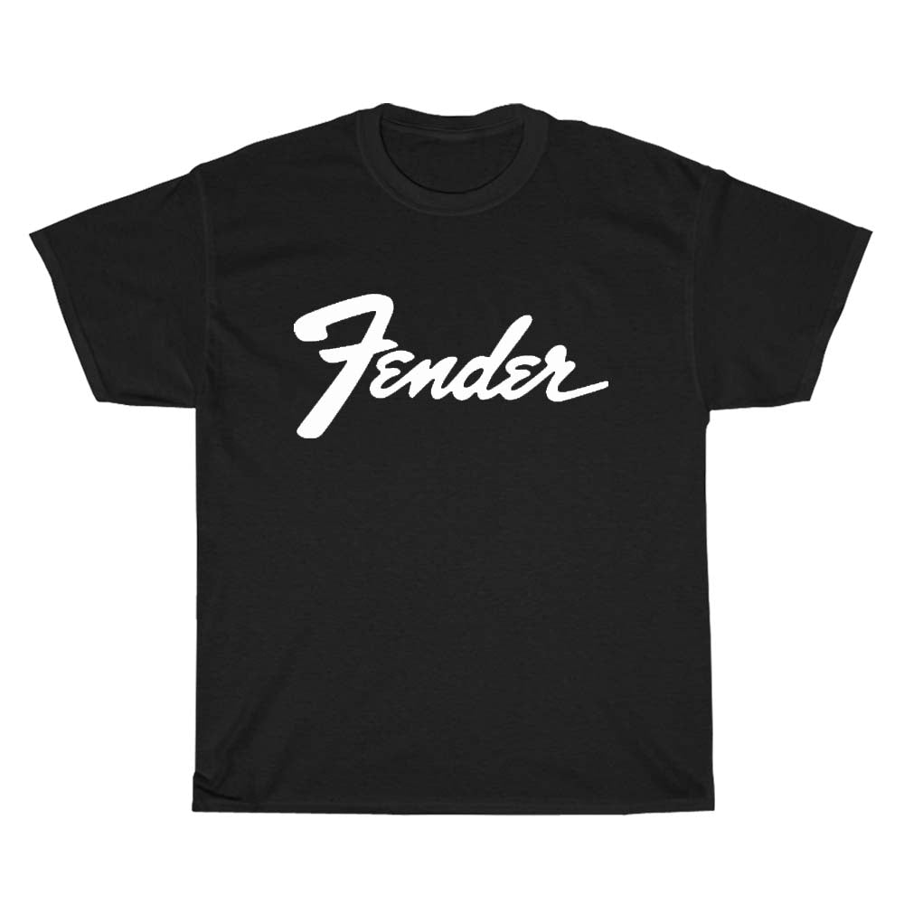 Fender Telecaster Guitars Logo Men's Unisex T Shirt Size S to 3XL