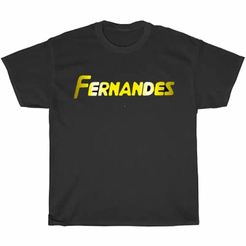 Fernandes Guitar Company Logo Men's Unisex T Shirt Size S to 3XL