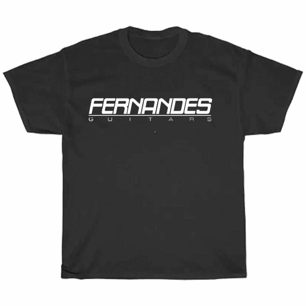 Fernandes Guitars Logo Men's Unisex T Shirt Size S to 3XL