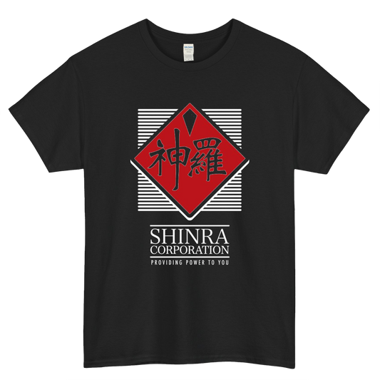 Final Fantasy VII Shinra Corp Logo Mens Unisex Short Sleeve T-Shirt Size S-3XL - P