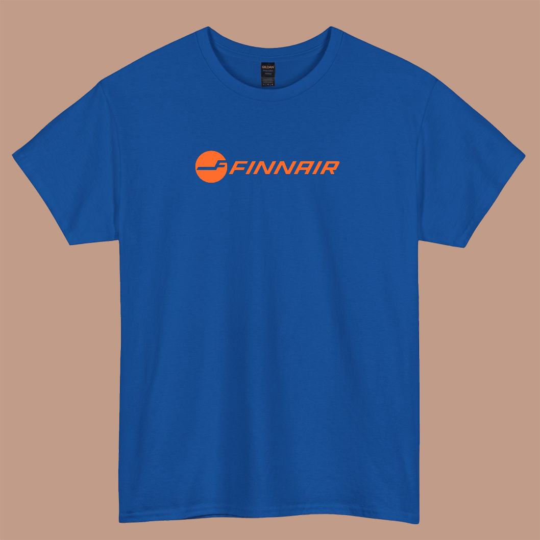 Finnair Vintage logo short SLEEVE T SHIRT -P