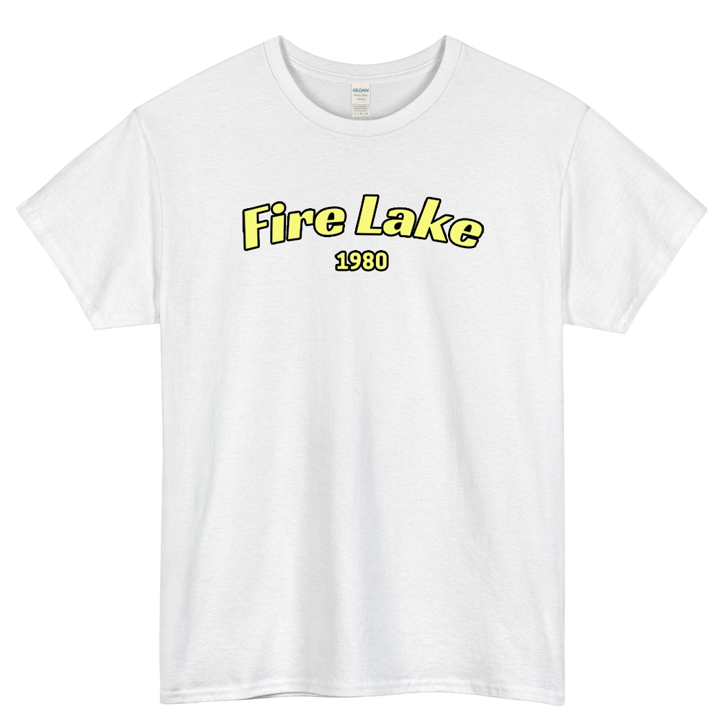 Fire Lake 1980 Logo Mens Unisex Short Sleeve T-Shirt Size S-3XL - P