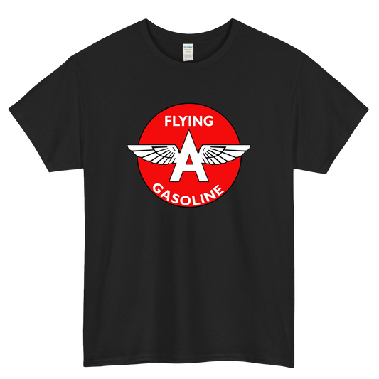 Flying A Gasoline Logo Mens Unisex Short Sleeve T-Shirt Size S-3XL - P