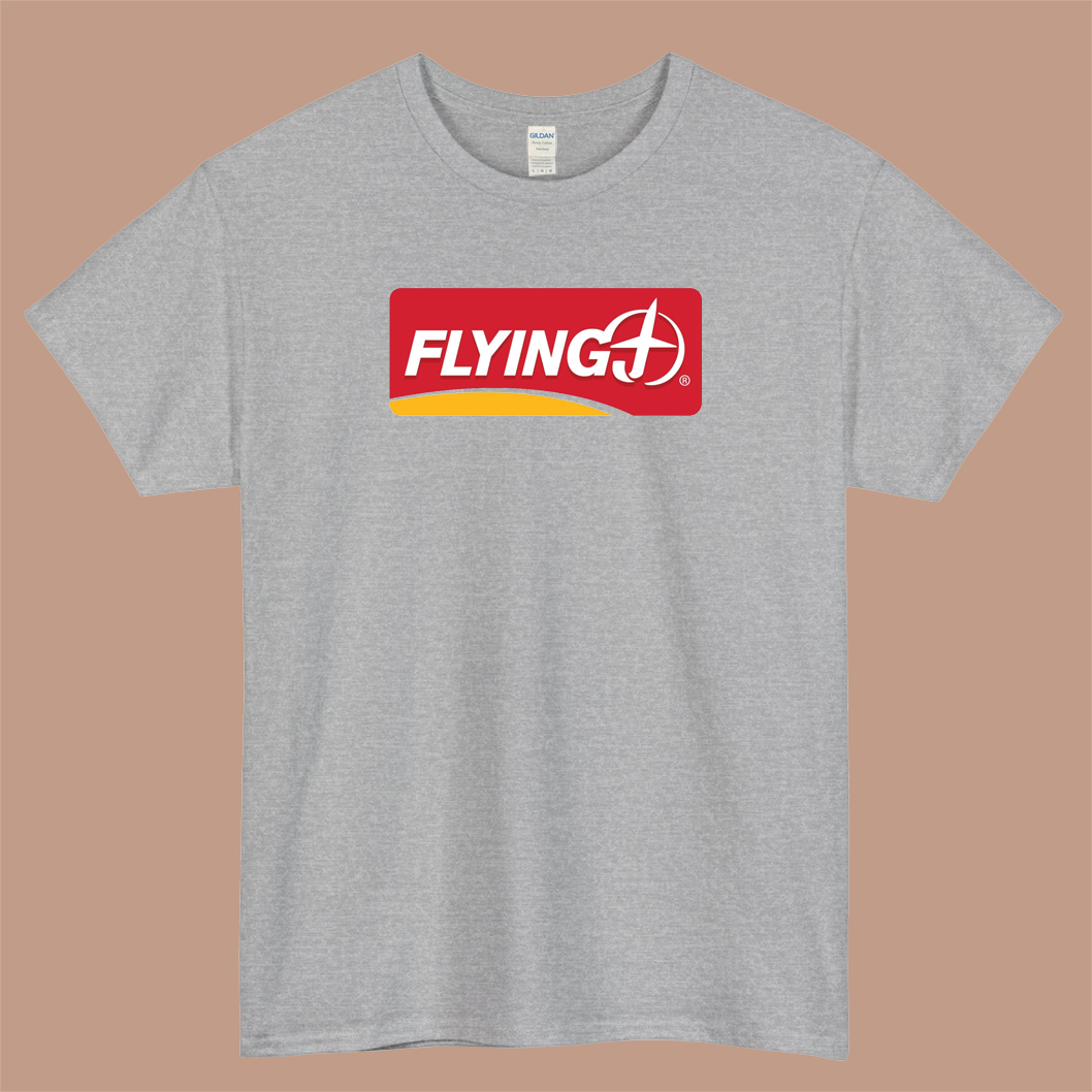 Flying J Logo Mens Unisex Short Sleeve T-Shirt Size S-3XL - P
