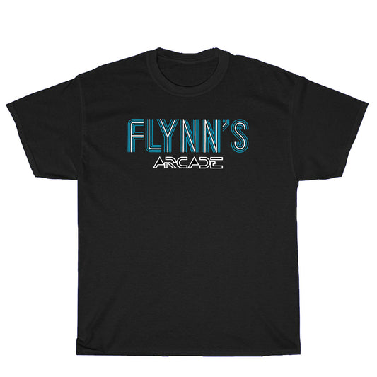 Flynn's Arcade Tron logo Men's Unisex T Shirt Size S to 3XL