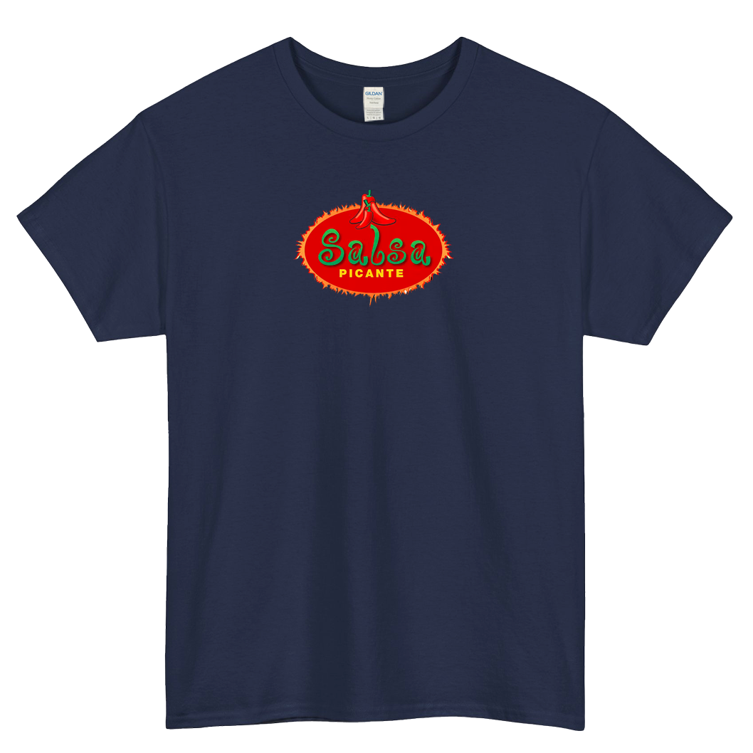 Foods salsa picante Logo SLEEVE T SHIRT -P