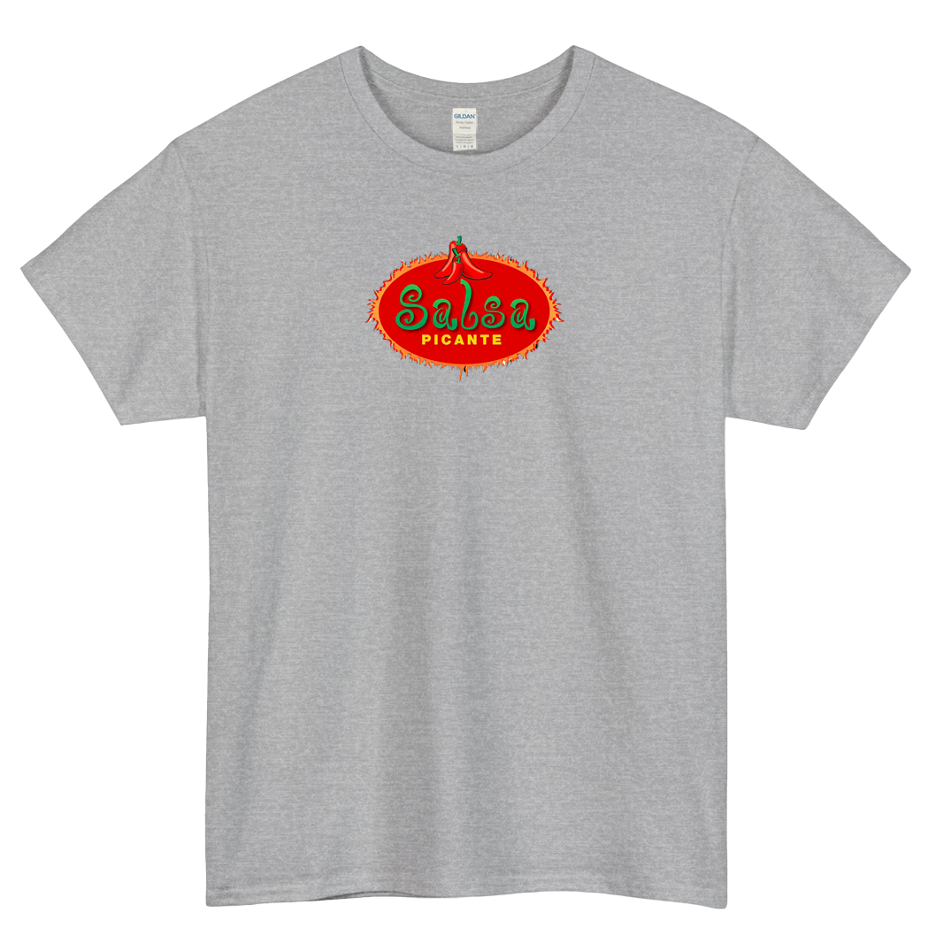 Foods salsa picante Logo SLEEVE T SHIRT -P