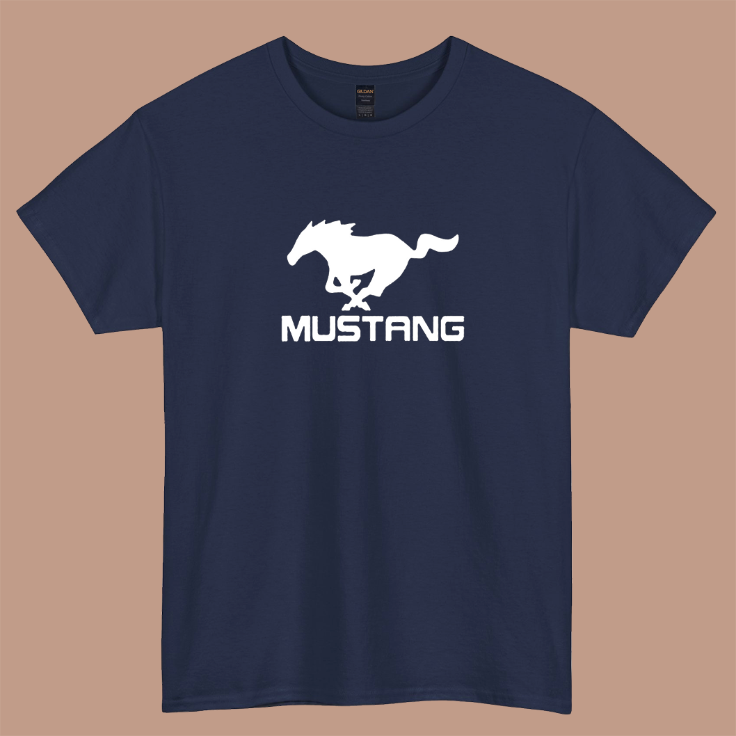 Ford Mustang logo short sleeve t shirt S-3XL -P