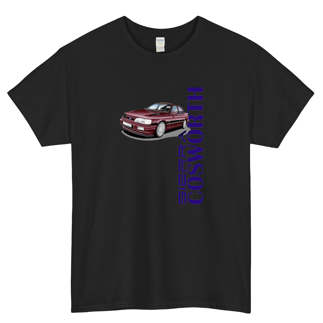 Ford Sierra Rs Cosworth Logo Mens Unisex Short Sleeve T-Shirt Size S-3XL - P