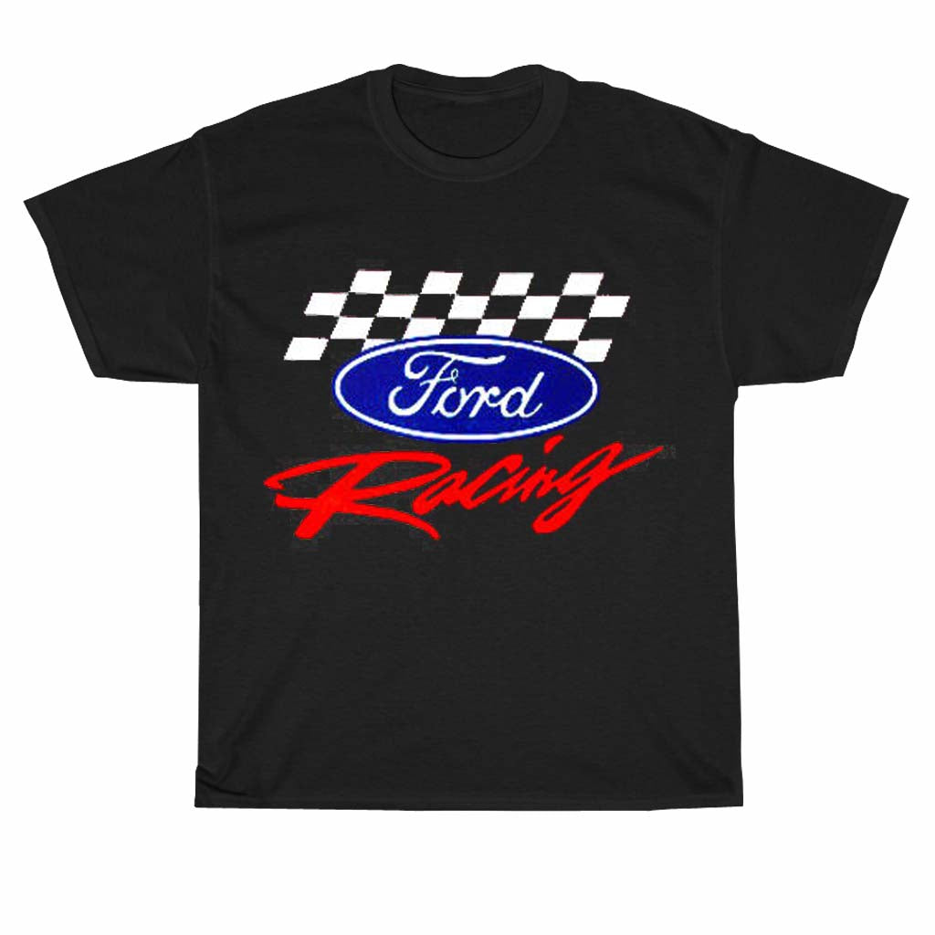 Ford racing car sport logo Men's Unisex T Shirt Size S to 3XL