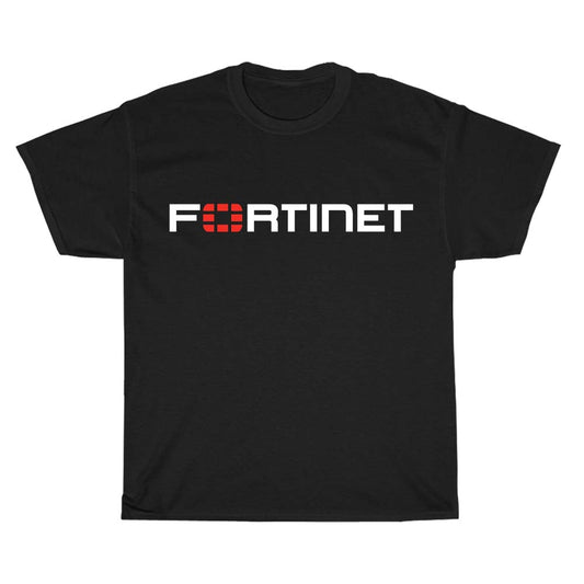 Fortinet Logo Men's Unisex T Shirt Size S to 3XL