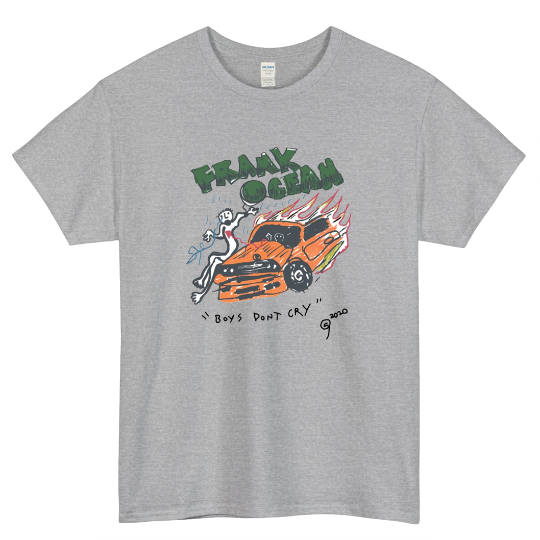Frank Ocean and the cars of Blonde Logo Mens Unisex Short Sleeve T-Shirt Size S-3XL - P