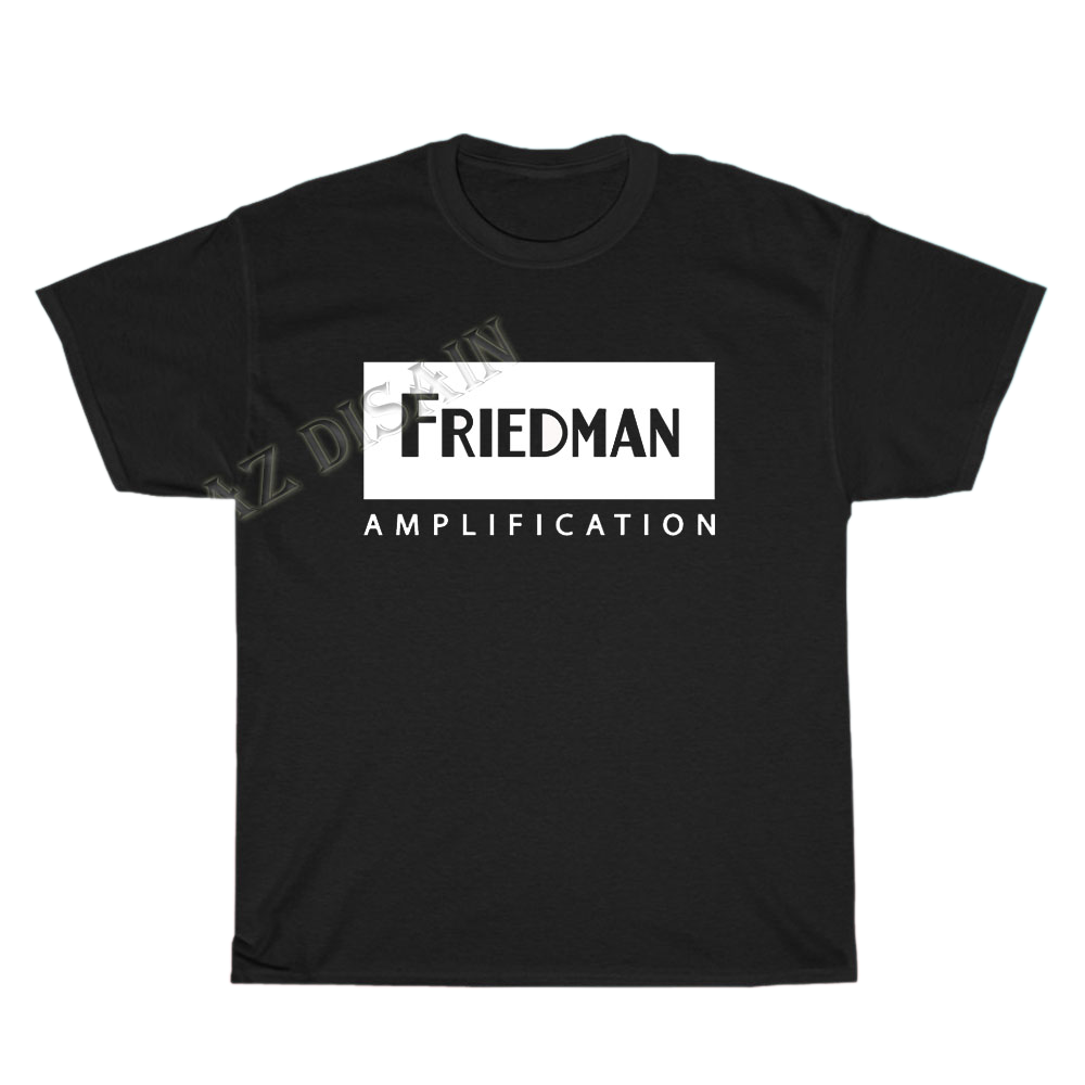 Friedman Amplification logo Men's Unisex T Shirt Size S to 3XL