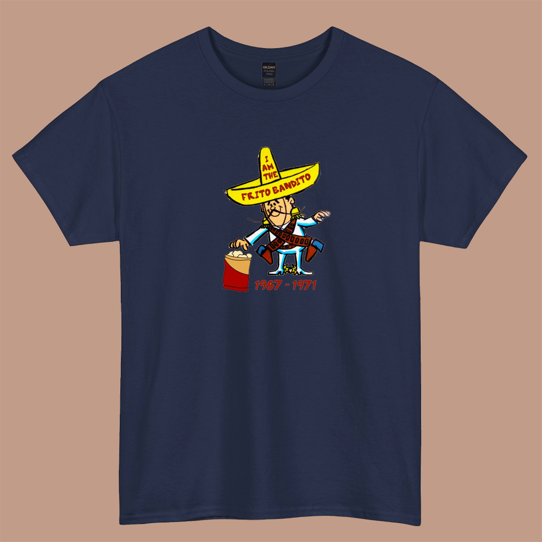 Frito Bandito Retro Brand Logo short sleeve t shirt S-3XL- P