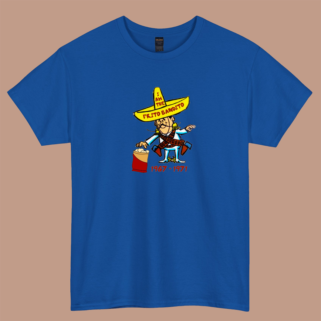 Frito Bandito Retro Brand Logo short sleeve t shirt S-3XL- P