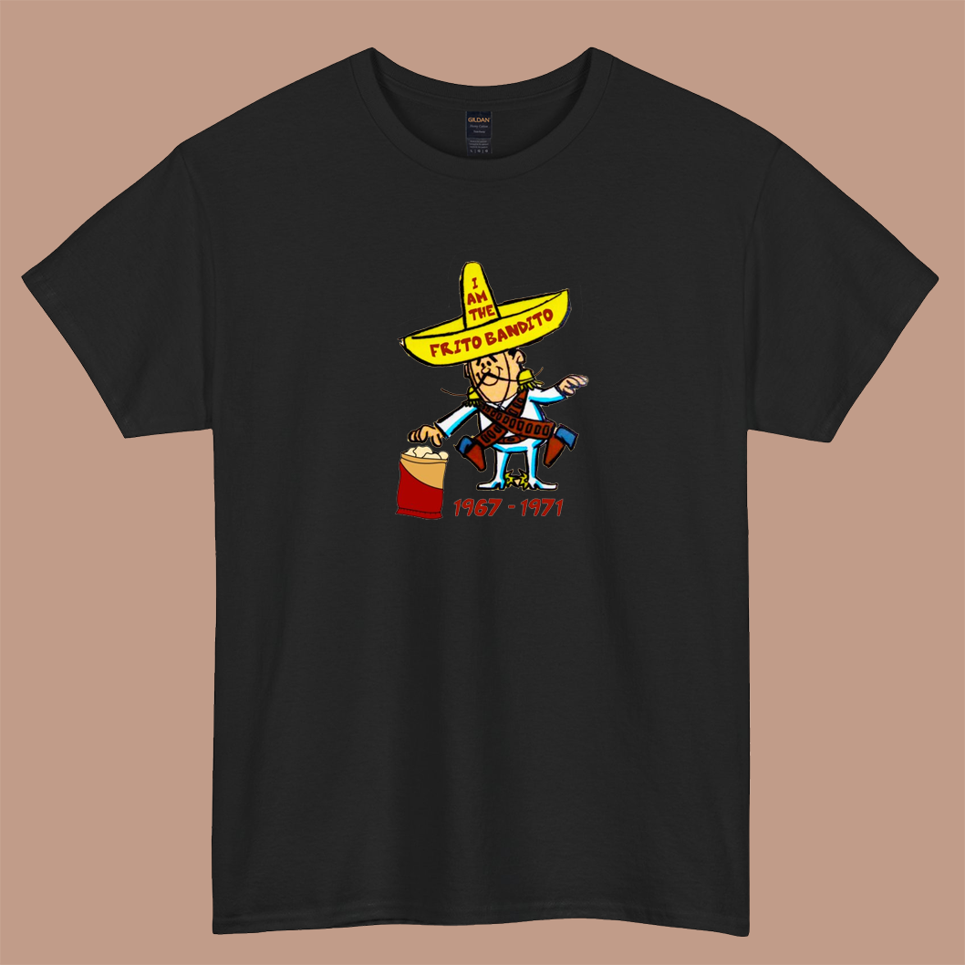 Frito Bandito Retro Brand Logo short sleeve t shirt S-3XL- P