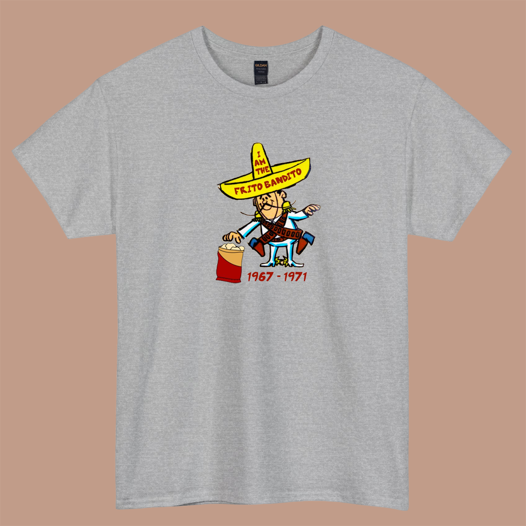 Frito Bandito Retro Brand Logo short sleeve t shirt S-3XL- P