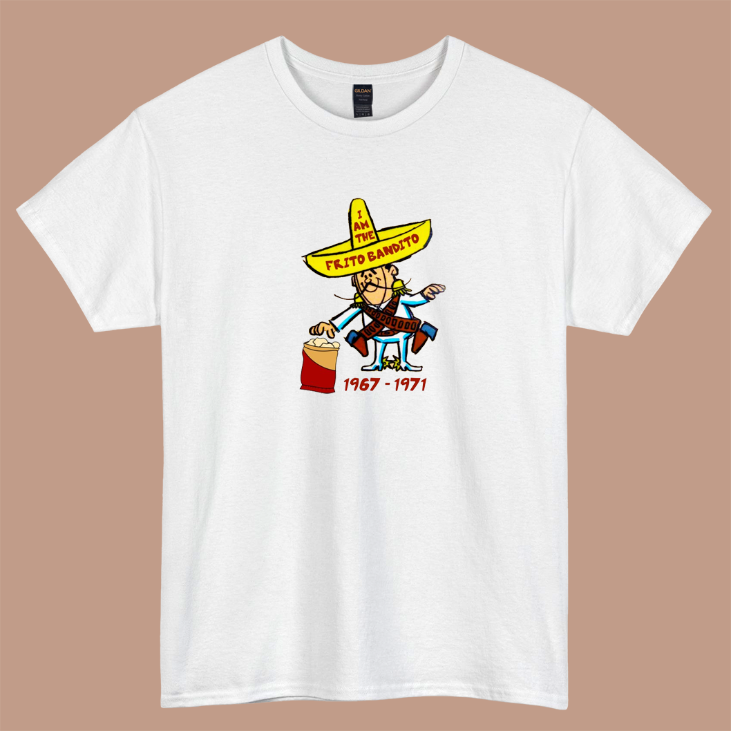 Frito Bandito Retro Brand Logo short sleeve t shirt S-3XL- P
