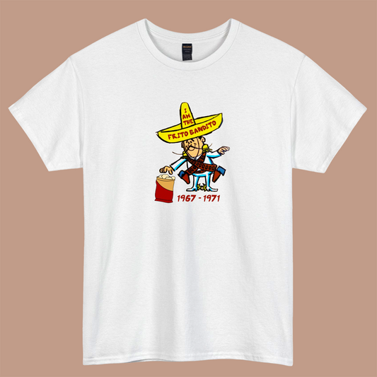 Frito Bandito Retro Brand  Logo short sleeve t shirt S-3XL- P