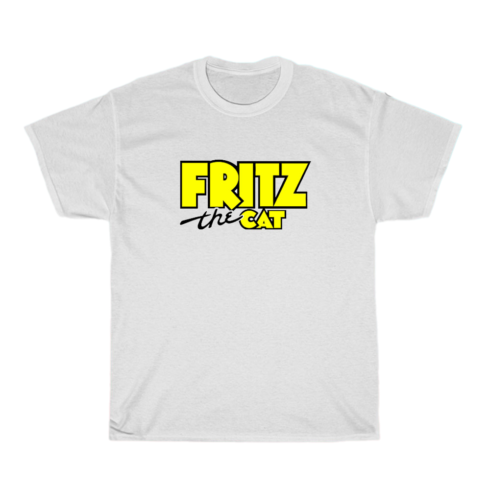 Fritz The Cat Classic Logo Men's Unisex T Shirt Size S to 3XL