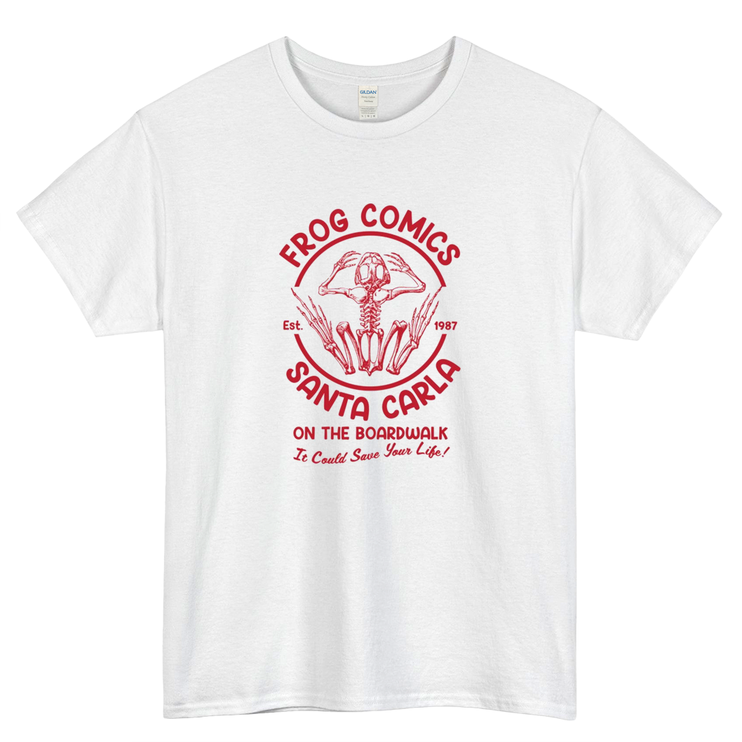 Frog Comics Santa Carla Logo Mens Unisex Short Sleeve T-Shirt Size S-3XL - P