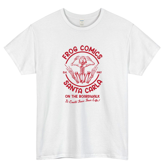Frog Comics Santa Carla Logo Mens Unisex Short Sleeve T-Shirt Size S-3XL - P