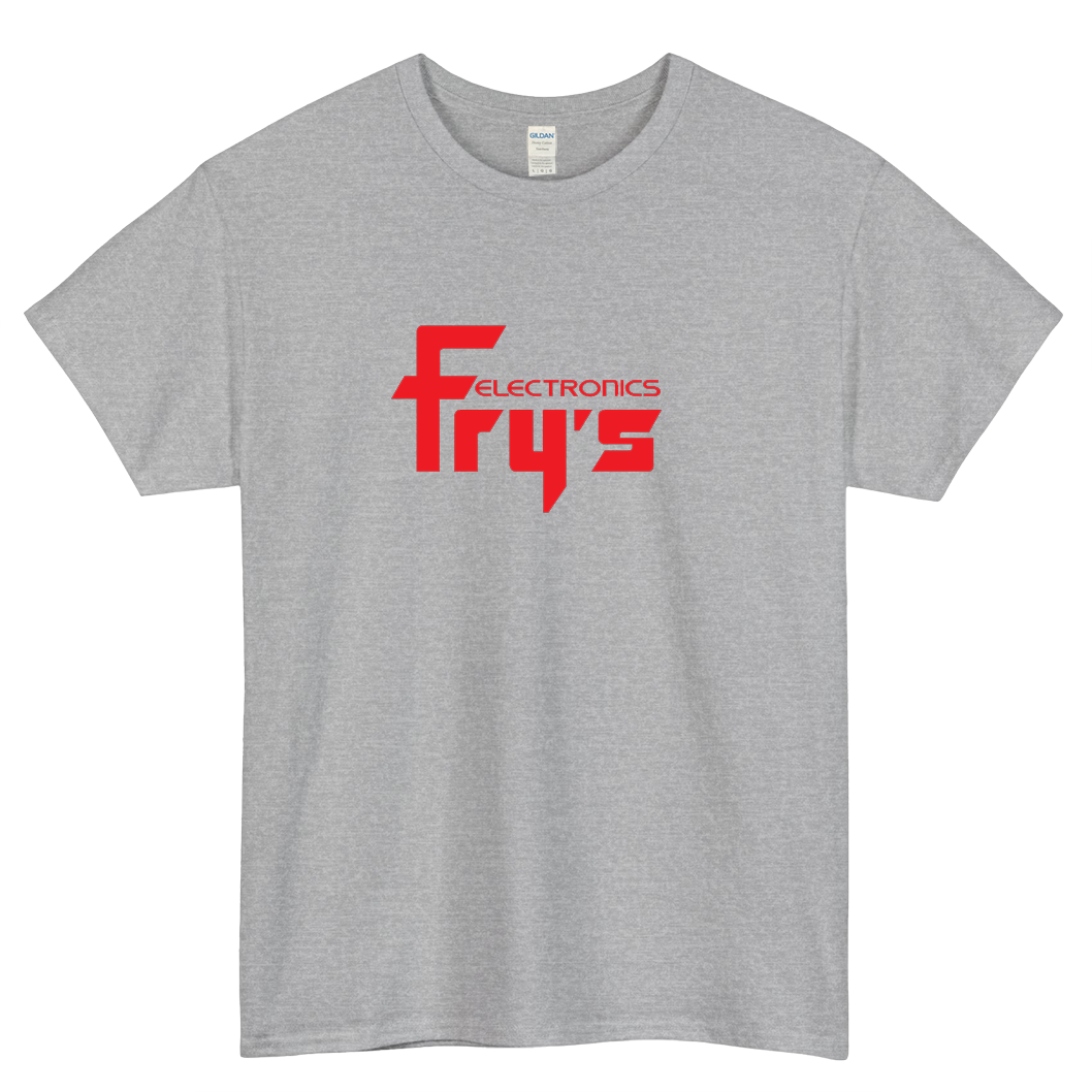 Fry's Electronics logo short SLEEVE T SHIRT -P