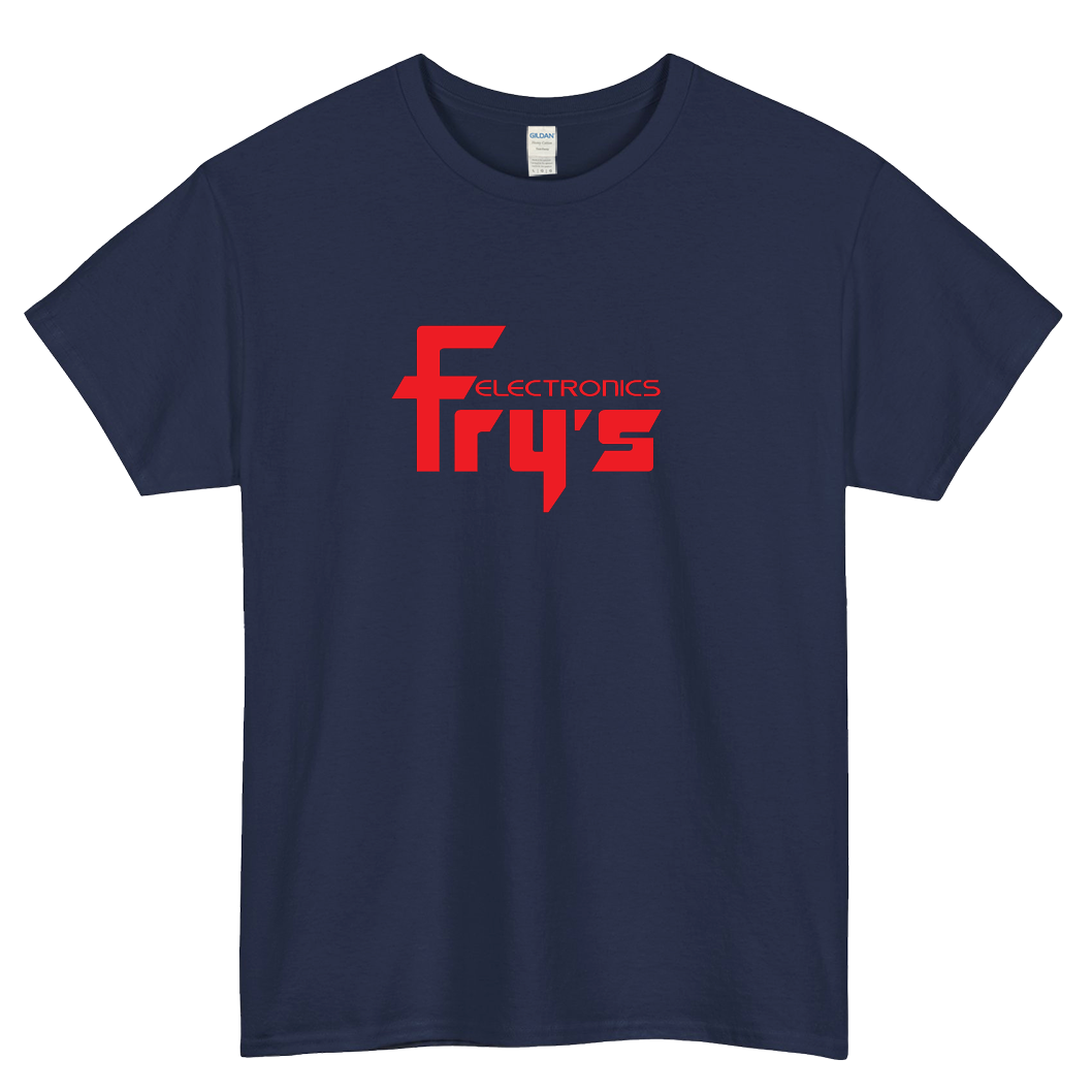 Fry's Electronics logo short SLEEVE T SHIRT -P