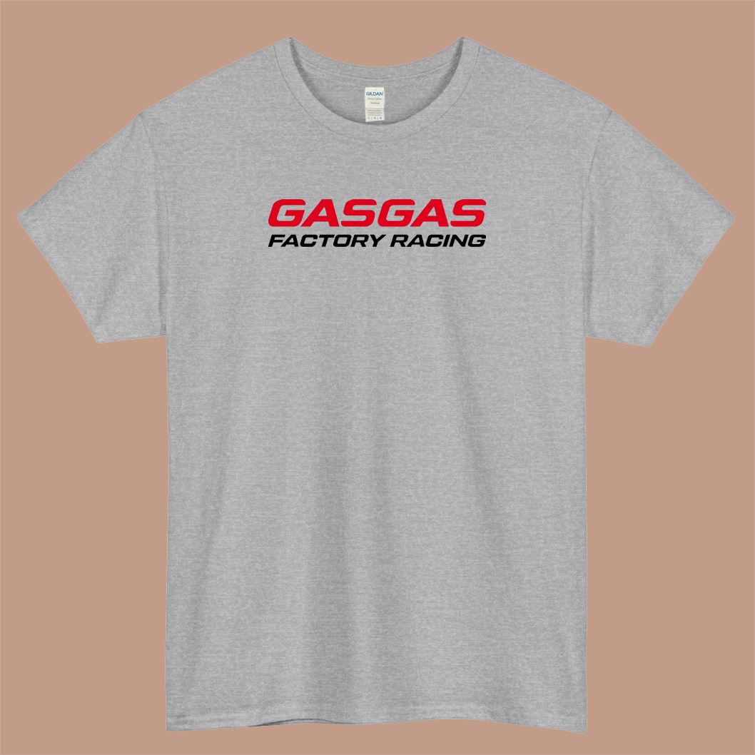 GASGAS Factory racing Logo Mens Unisex Short Sleeve T-Shirt Size S-3XL - P