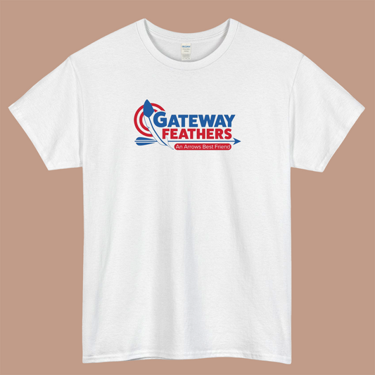 GATEWAY FEATHERS Logo Mens Unisex Short Sleeve T-Shirt Size S-3XL - P