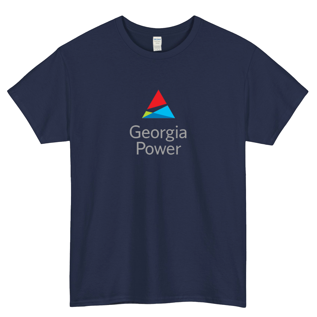 GEORGIA POWER LOGO SHORT SLEEVE T SHIRT -P